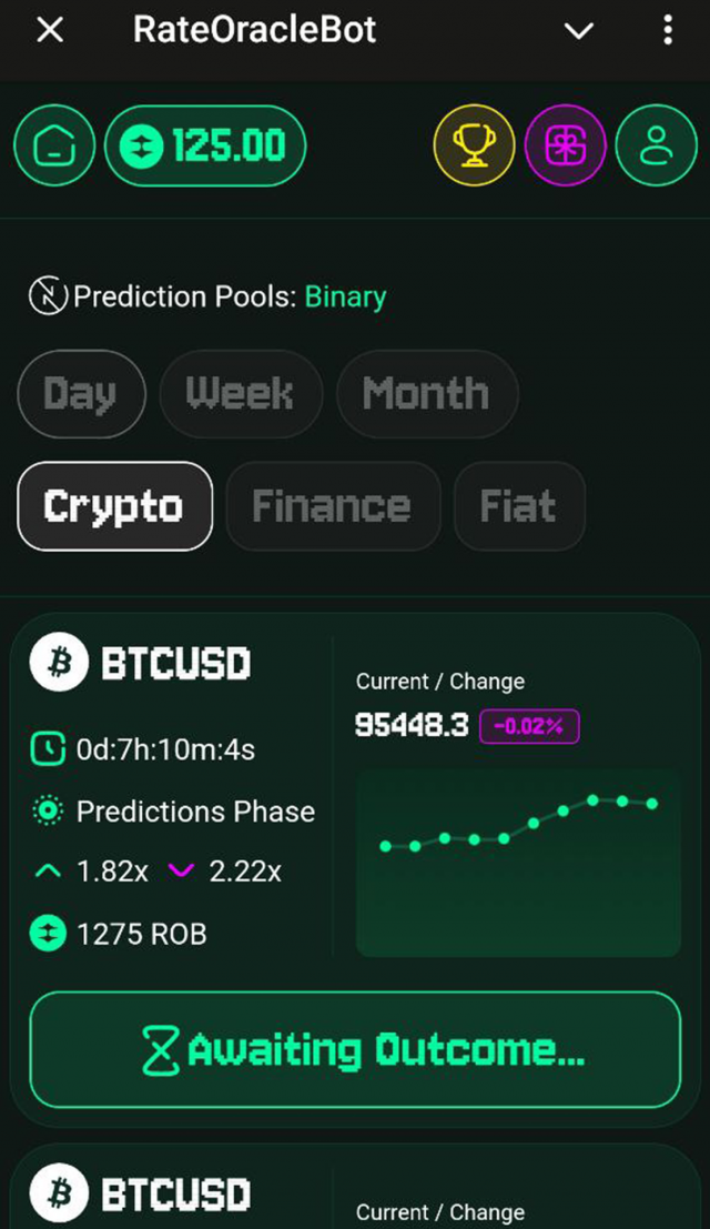 RateOracleBot screenshot 1