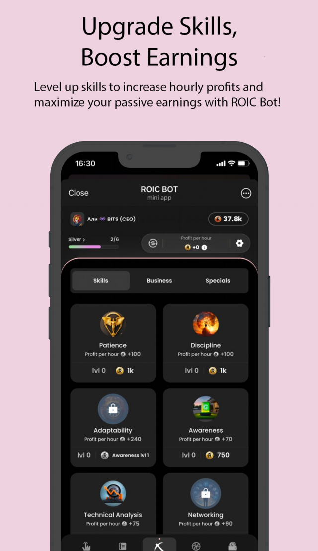 ROIC BOT screenshot 3