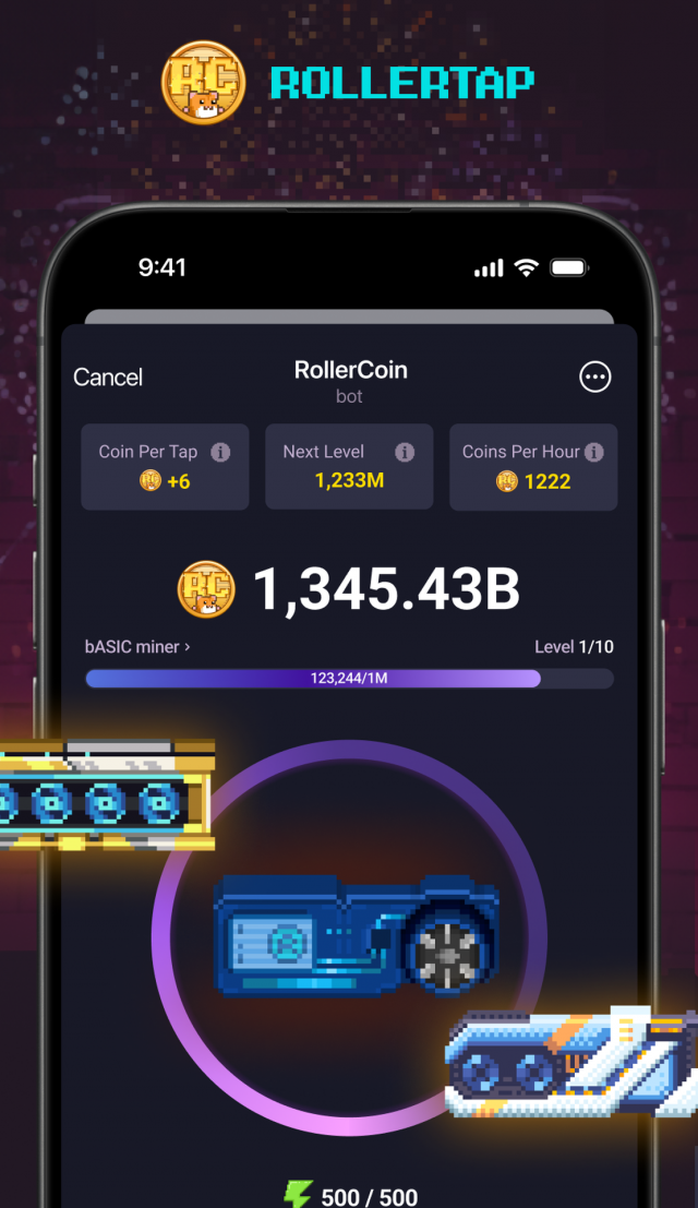 RollerTap screenshot 2
