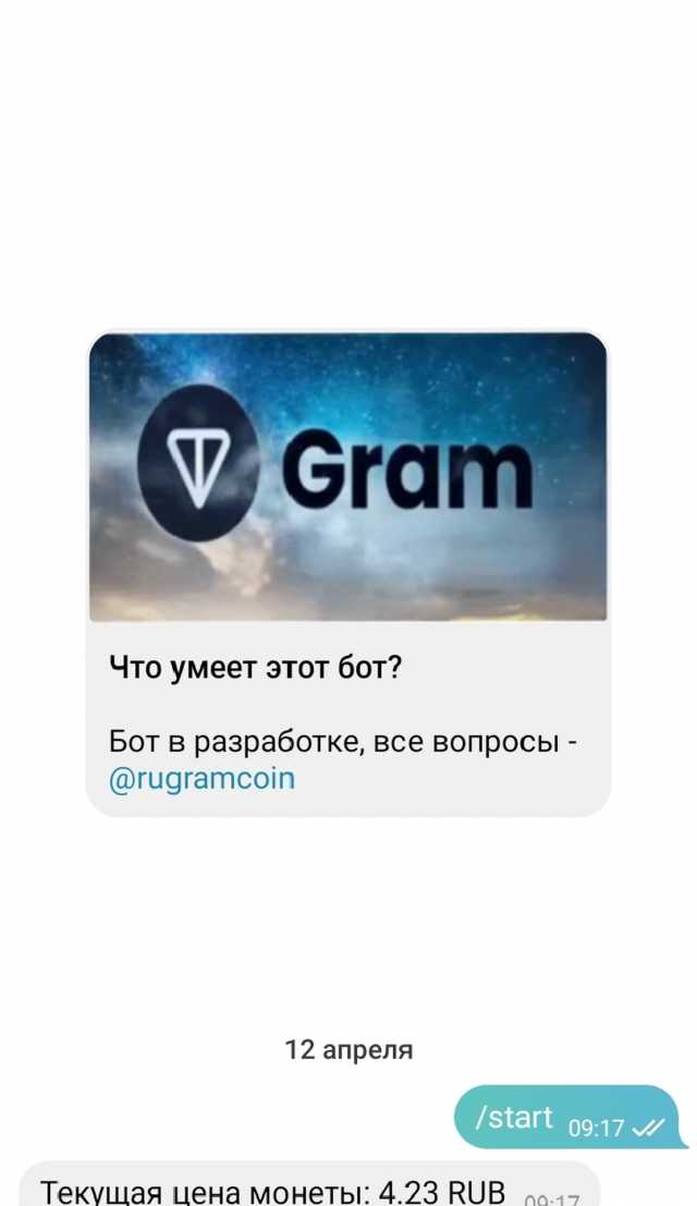 RuGramCoin Bot screenshot 3