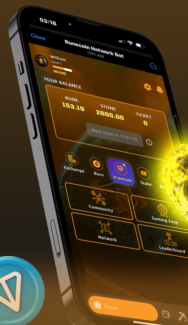 Runecoin Network screenshot 1