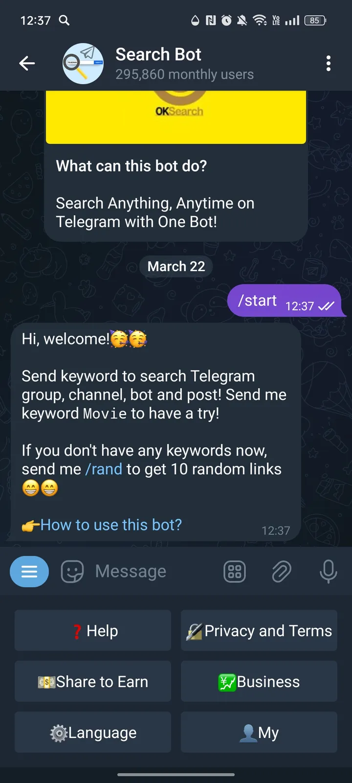 Search Bot screenshot 3