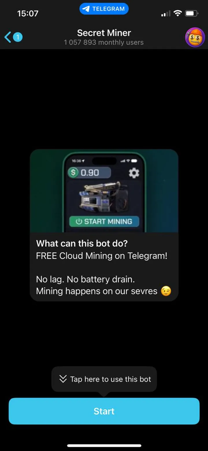 Secret Miner screenshot 1