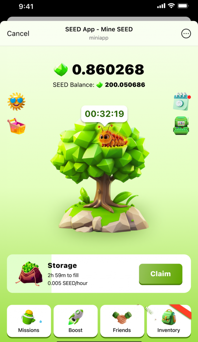 SEED App - Mine SEED screenshot 2