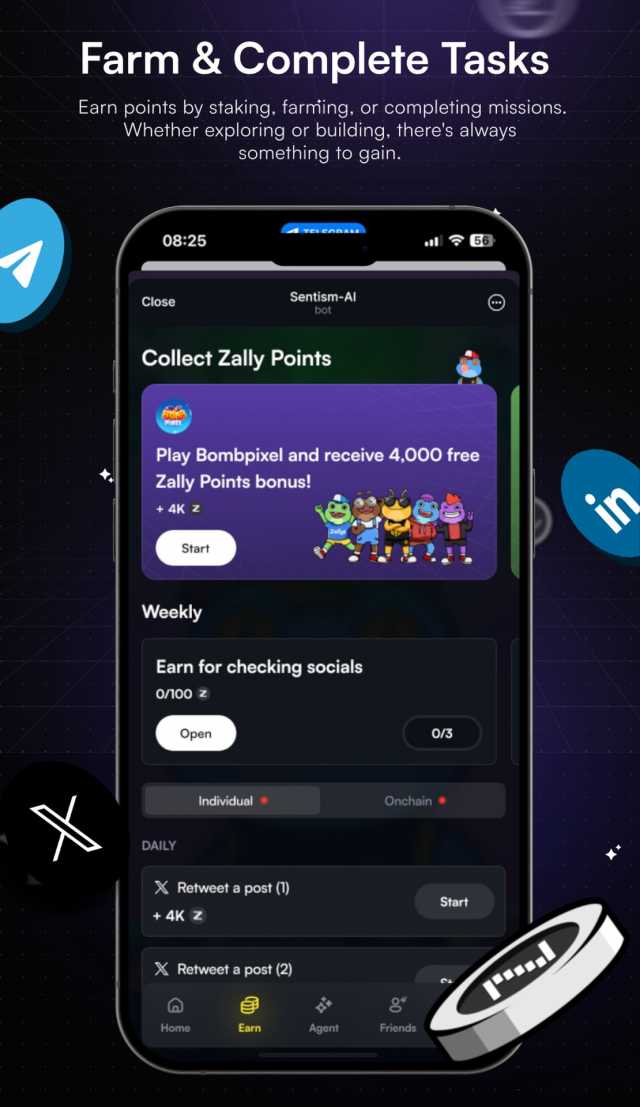 Sentism screenshot 2