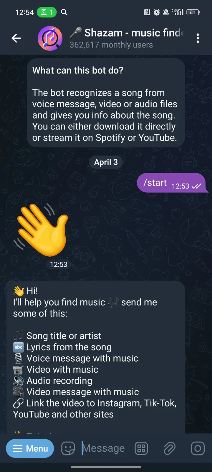 š¤ļø Shazam - music finder screenshot 1