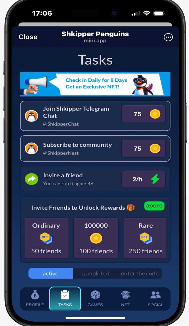 Shkipper Penguins screenshot 3
