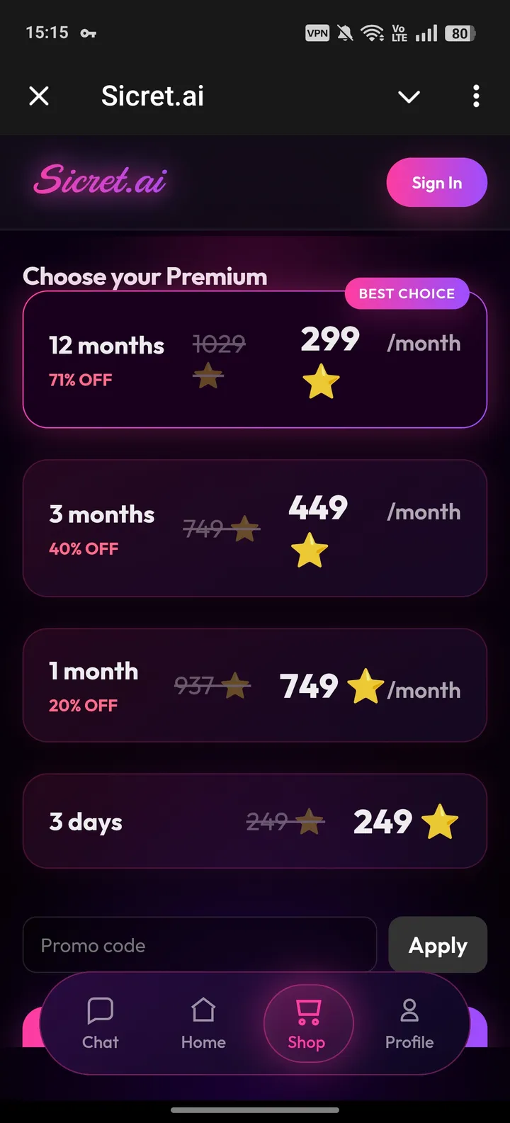Sicret.ai screenshot 3