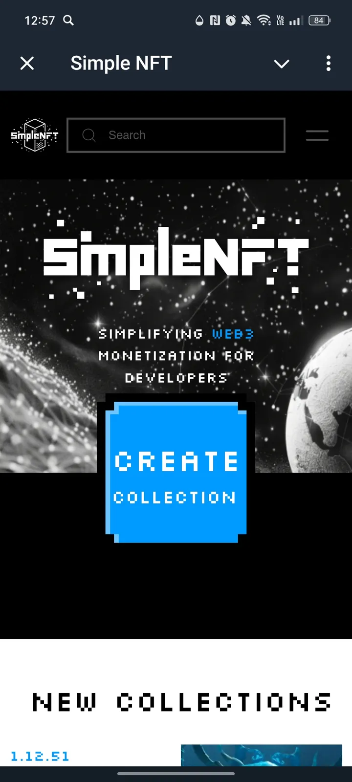 Simple NFT screenshot 1