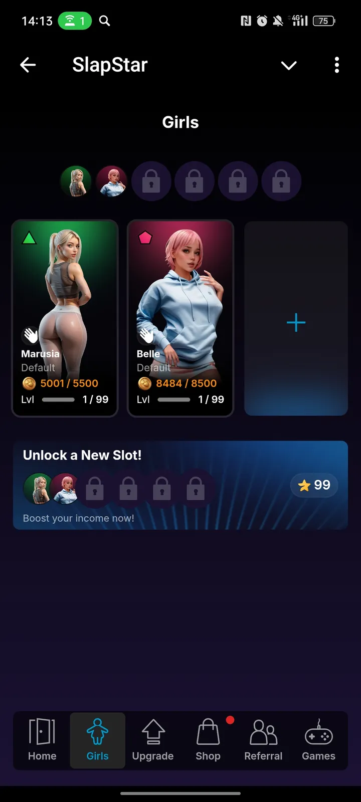 SlapStar screenshot 2