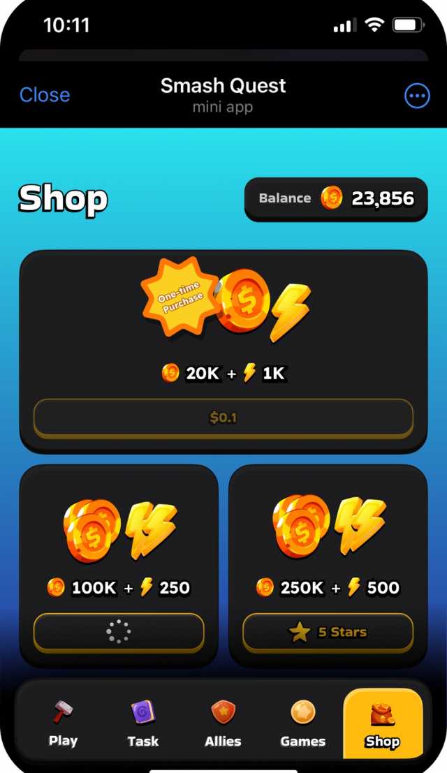Smash Quest screenshot 2