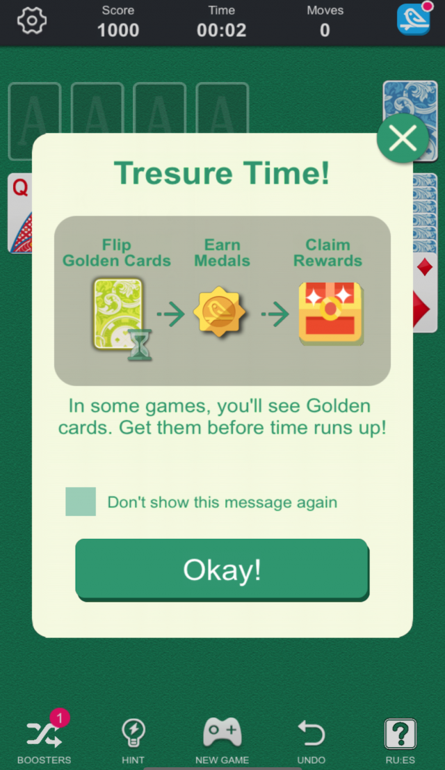 Solitaire Suzume screenshot 1