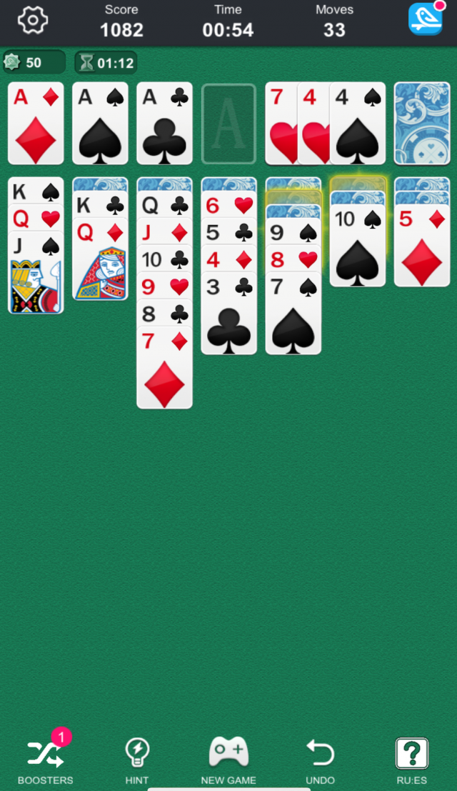 Solitaire Suzume screenshot 2