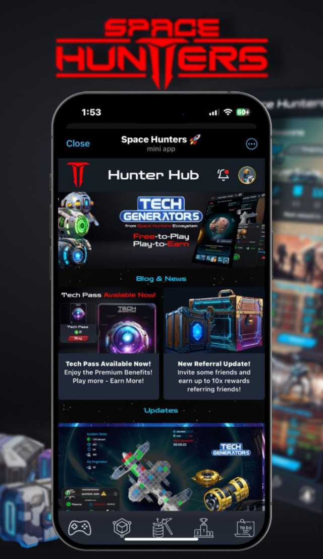 Space Hunters HUB screenshot 1