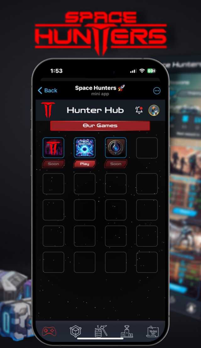 Space Hunters HUB screenshot 2