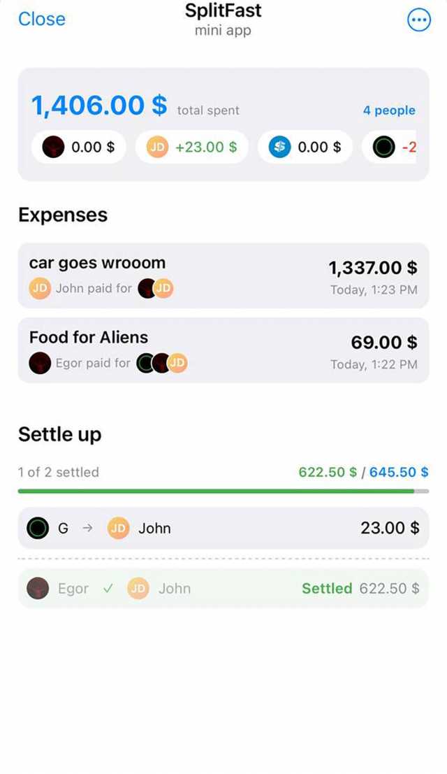 SplitFast screenshot 1