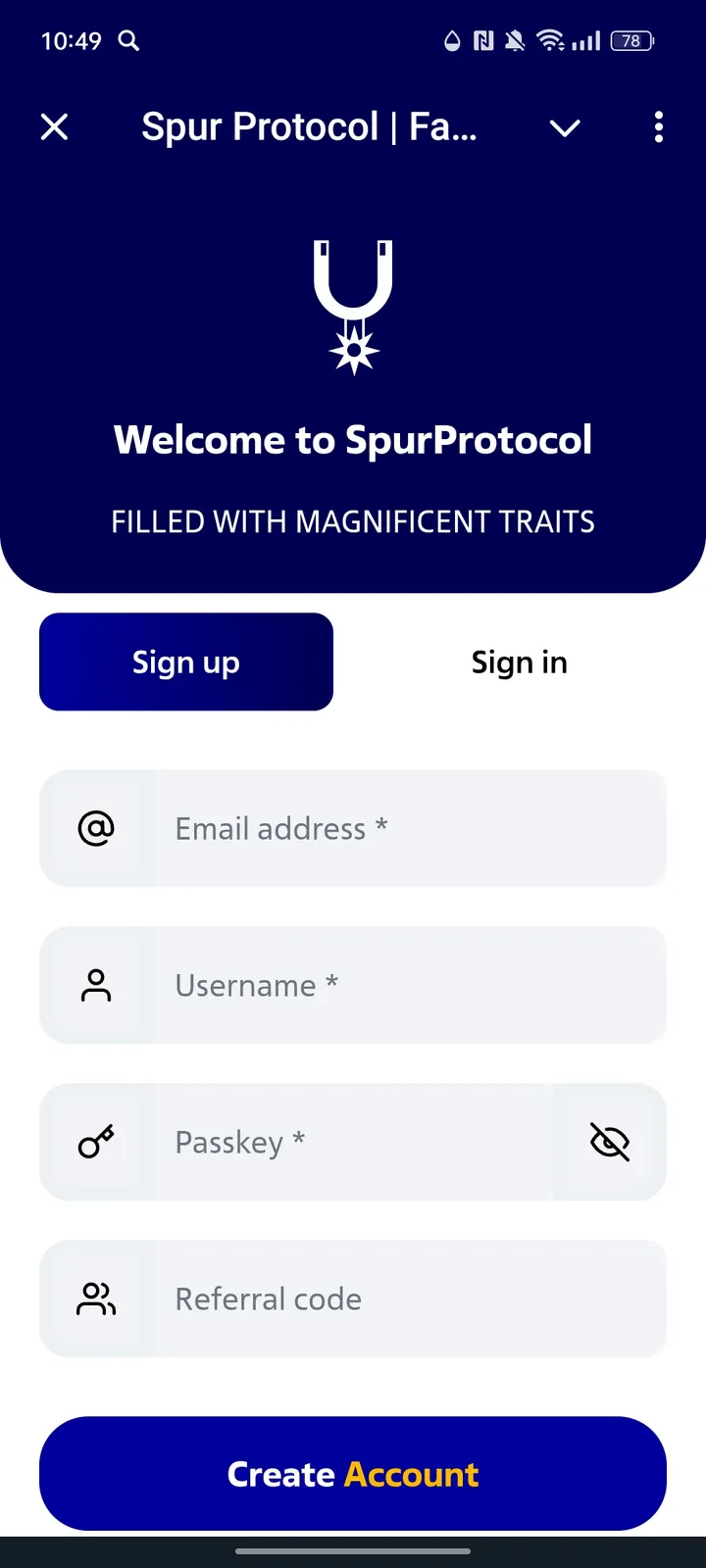 Spur Protocol | Farm $SPUR screenshot 1