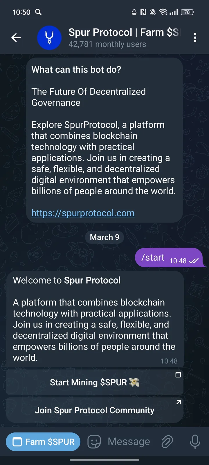 Spur Protocol | Farm $SPUR screenshot 4