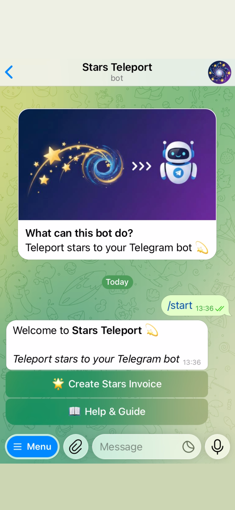 Stars Teleport screenshot 1