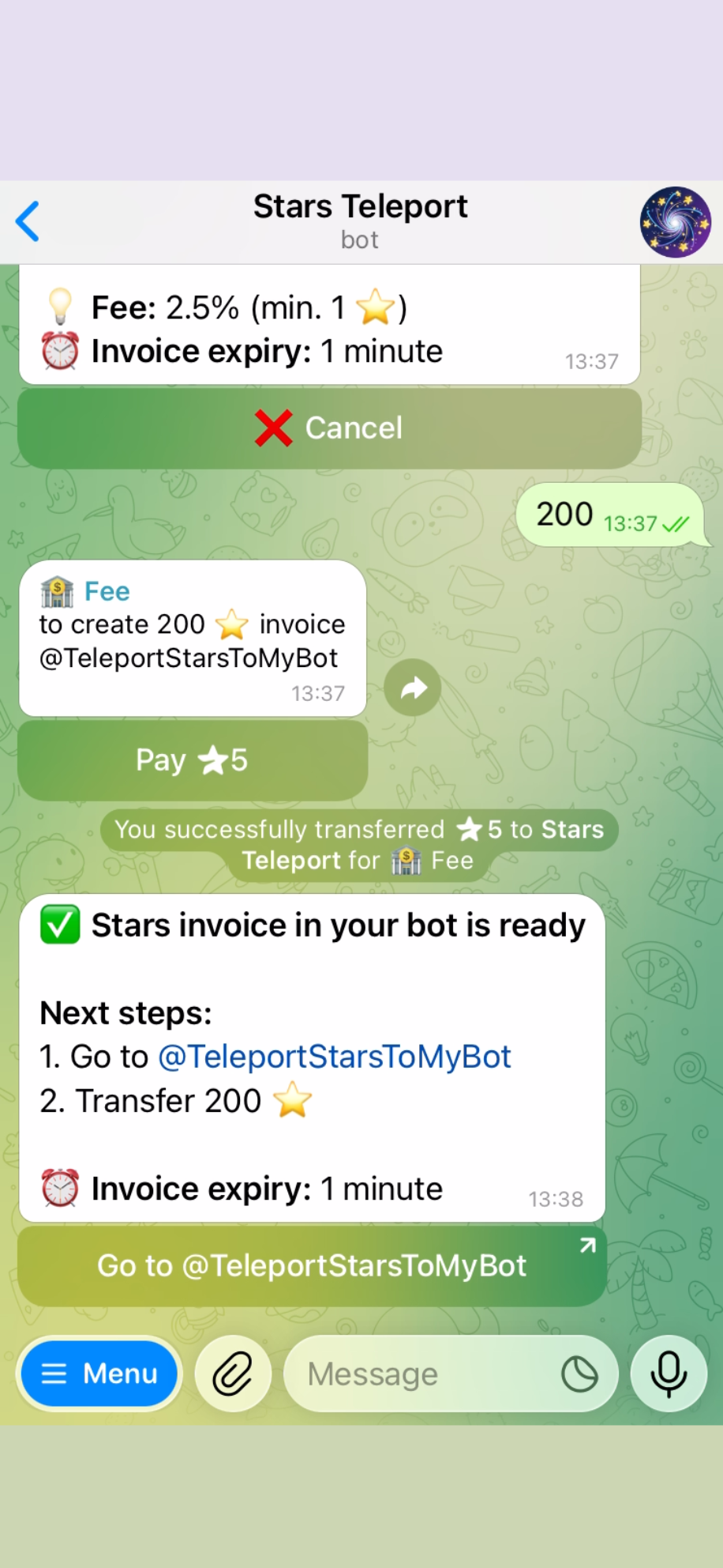 Stars Teleport screenshot 4