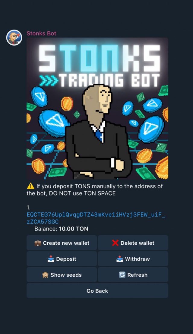 sTONks | Buy Bot screenshot 2