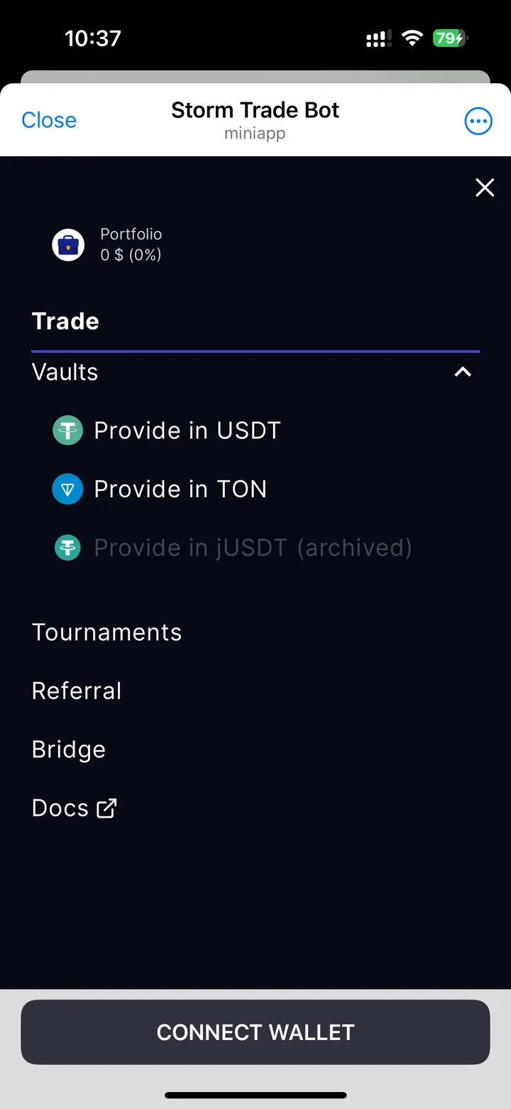 Storm Trade screenshot 3