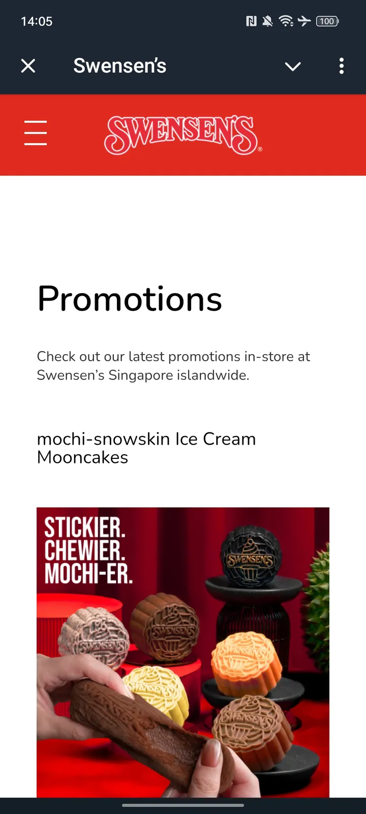 Swensen’s screenshot 2