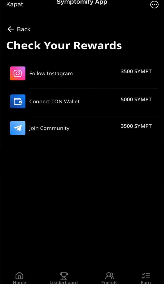 Symptomify App screenshot 3