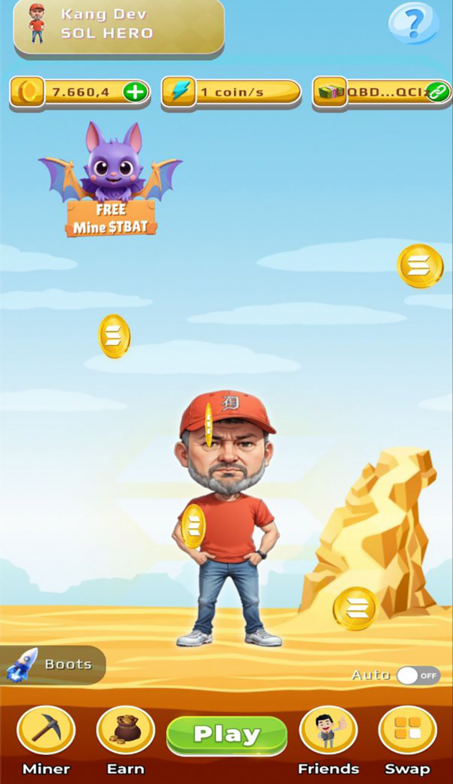 TAP TON GAME screenshot 2