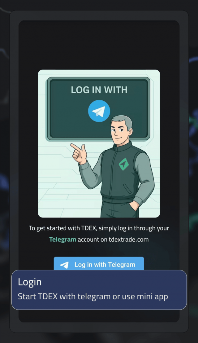 TDEX AI screenshot 1