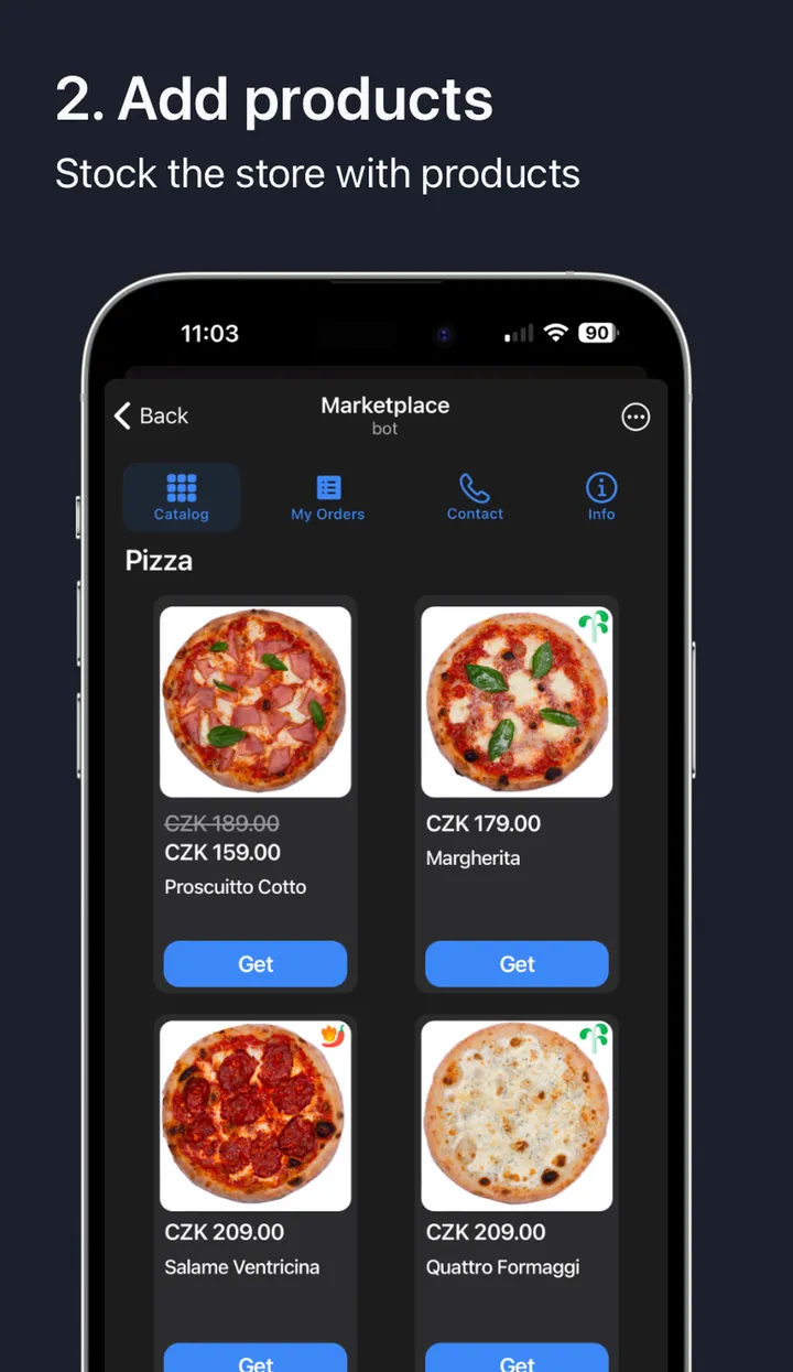 Telegram Shops Builder screenshot 1
