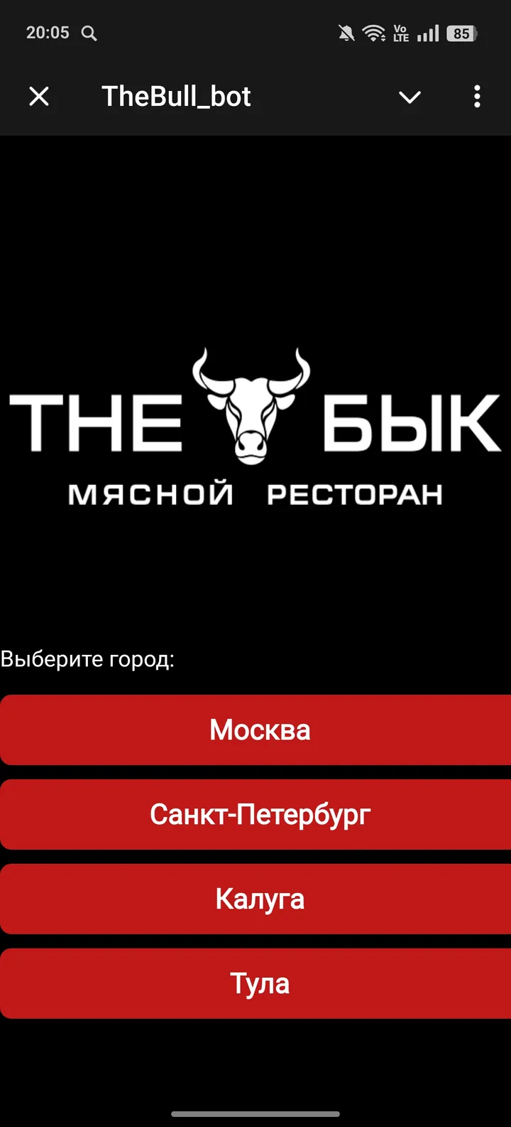 TheBull_bot screenshot 2