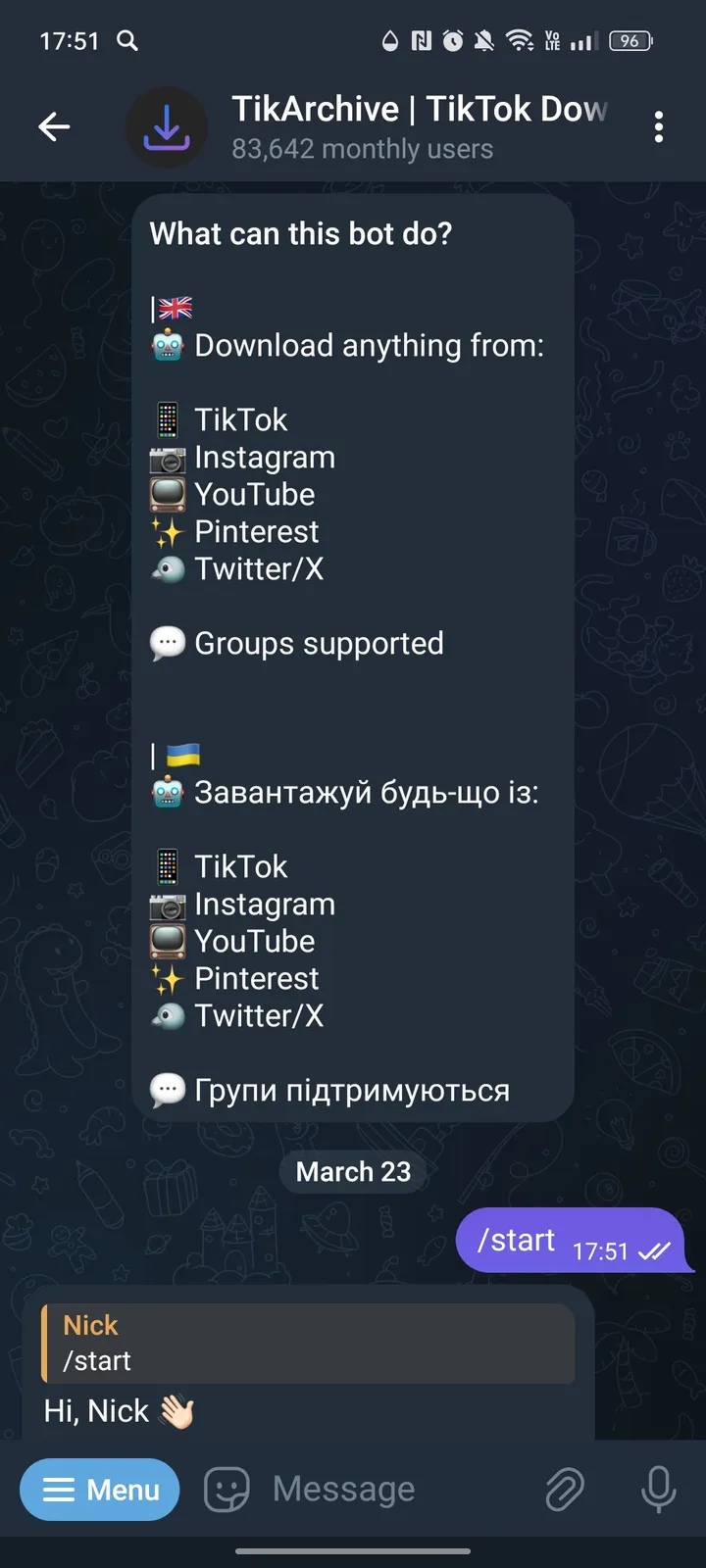TikArchive | TikTok Downloader screenshot 1