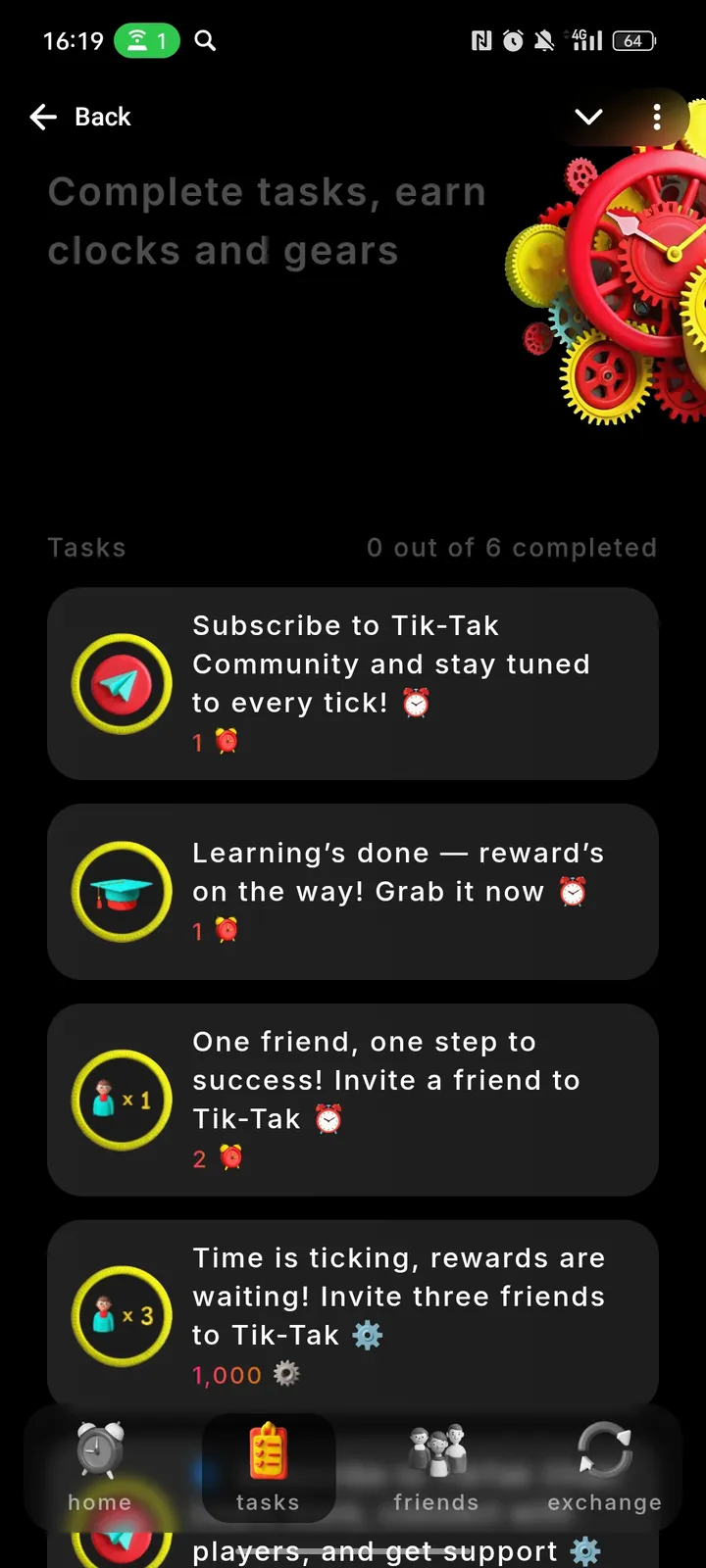TikTak screenshot 2