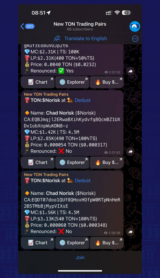 TOB Bot screenshot 2