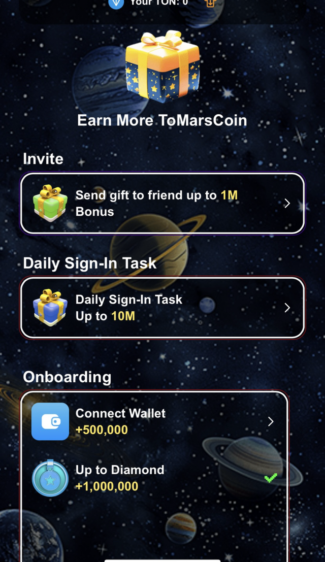 ToMarsCoin screenshot 3