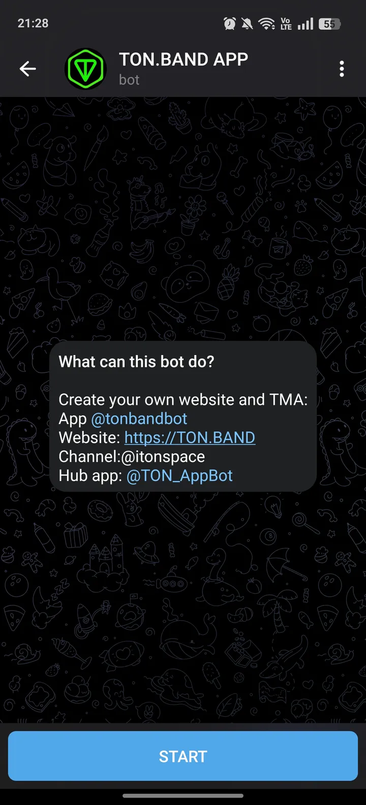 TON.BAND APP screenshot 2