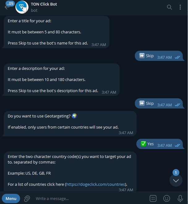 TON Click Bot screenshot 1