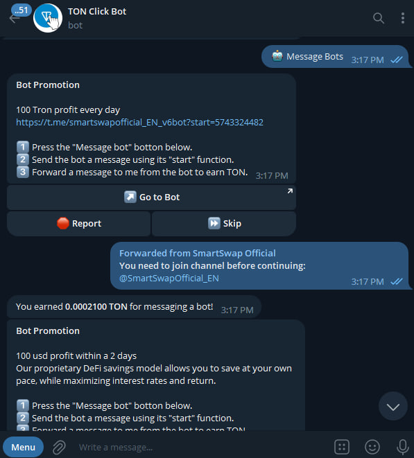 TON Click Bot screenshot 2