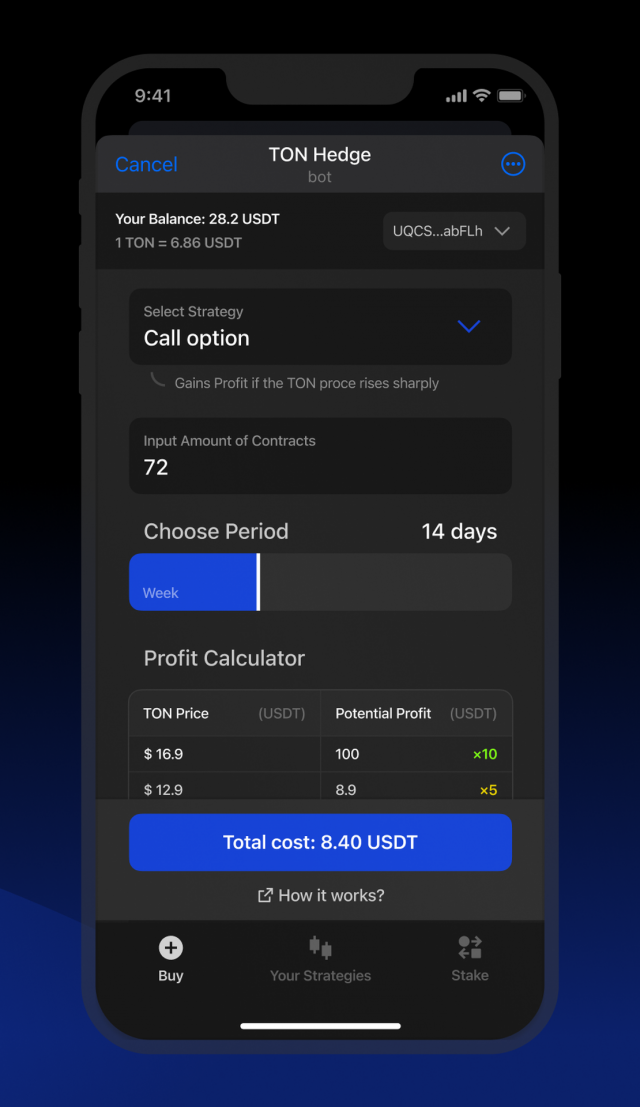 TON Hedge screenshot 2