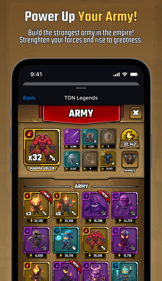 TON Legends 🏹 screenshot 3