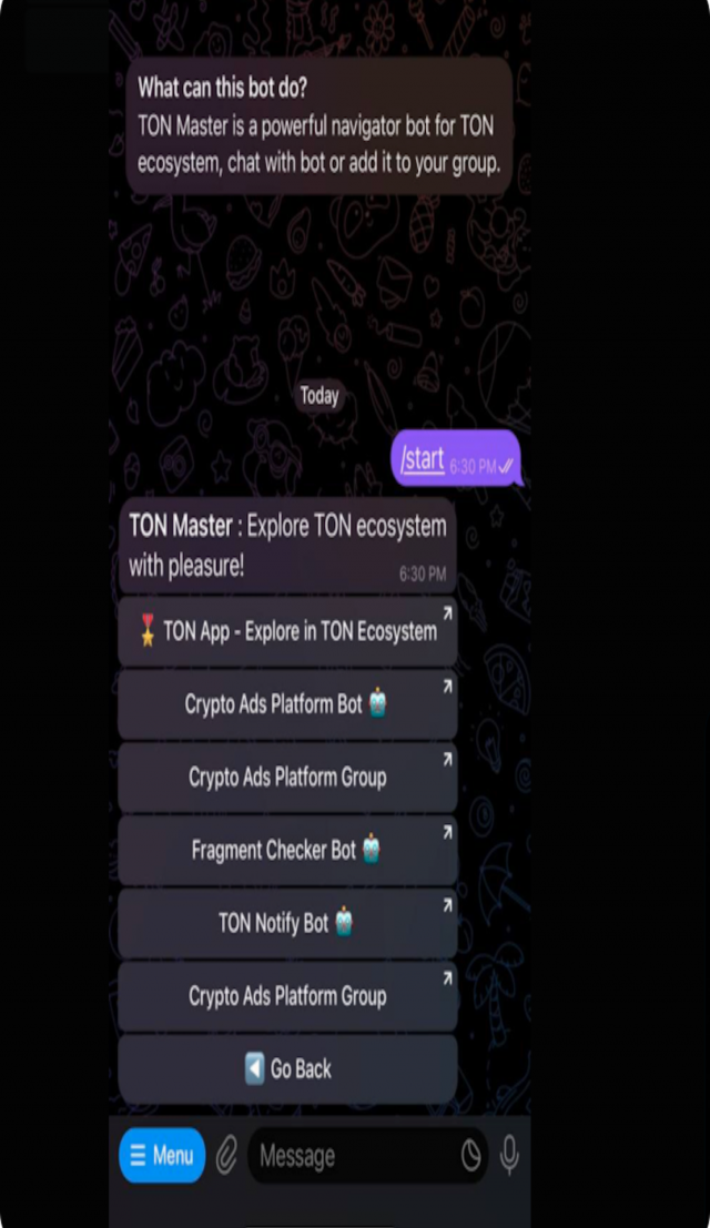 TON Master Bot screenshot 3