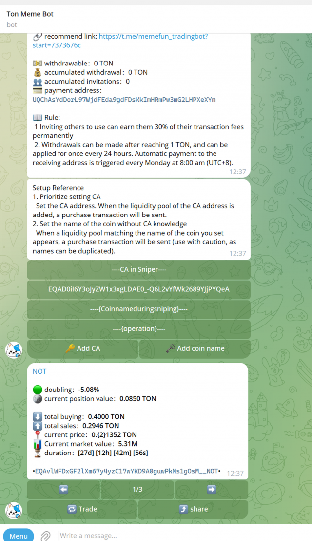 Ton Meme Bot screenshot 3