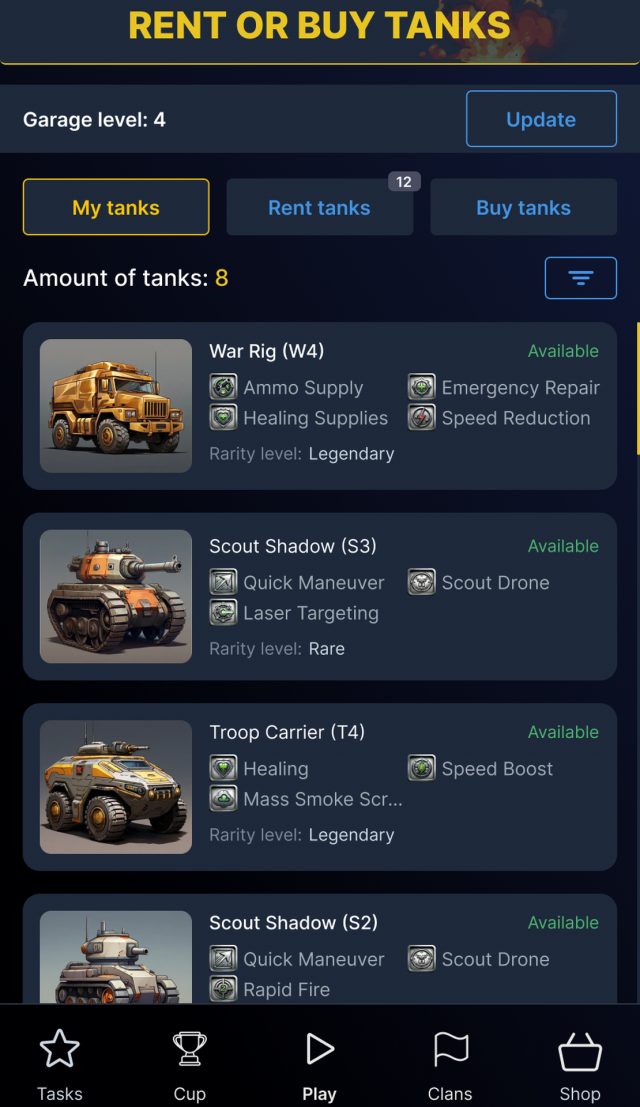 Ton Tanks screenshot 3