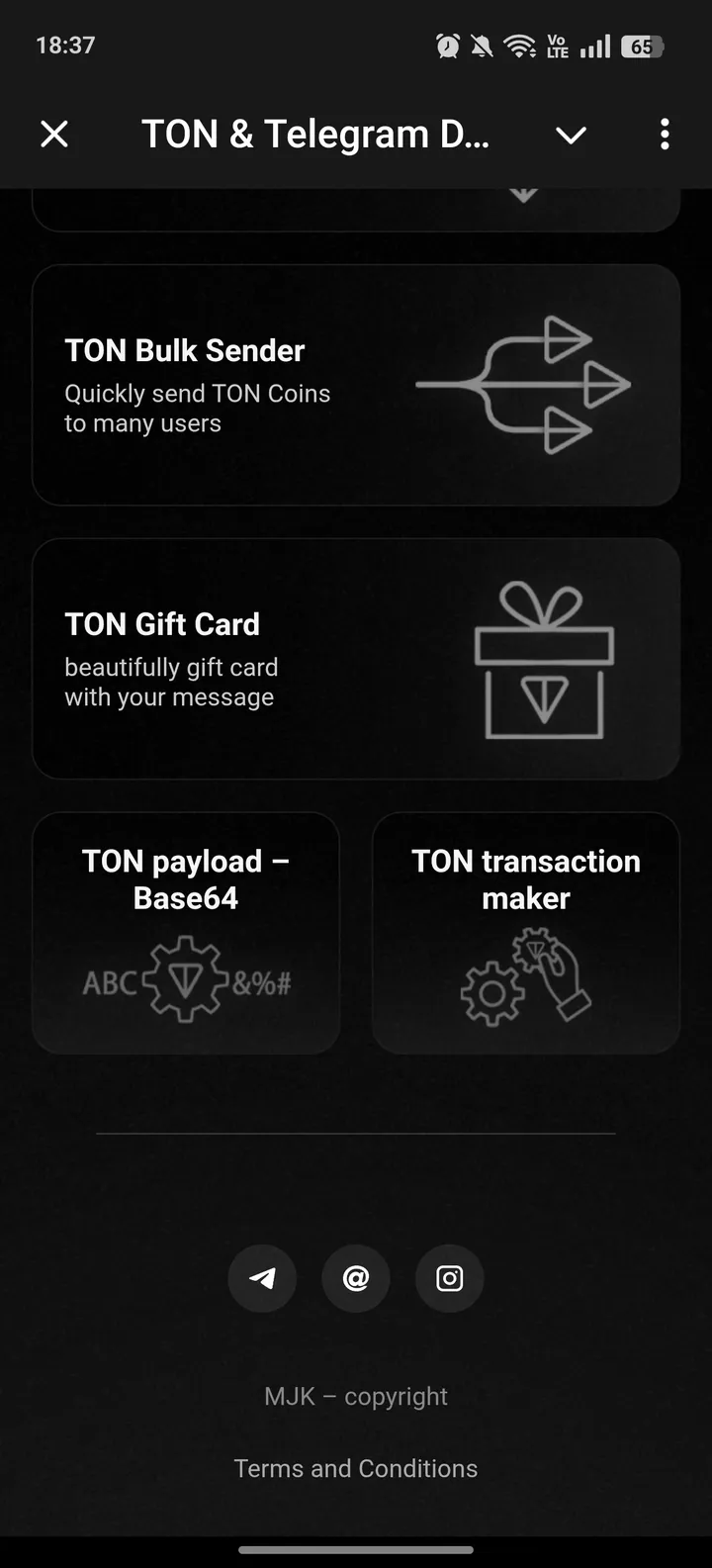 TON & Telegram Dev Tools screenshot 3