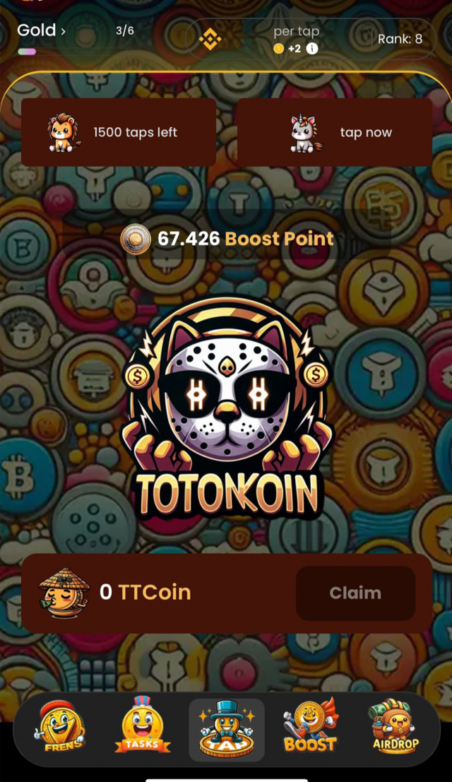 Ton Ton Coin screenshot 1