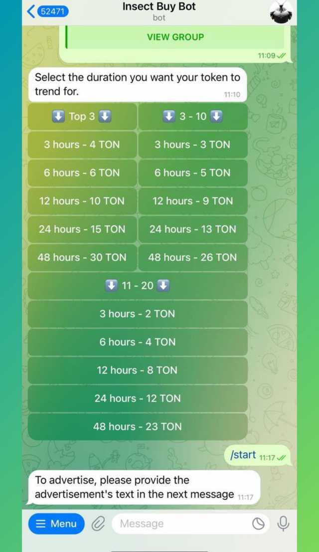 TON TRENDING BOT screenshot 3