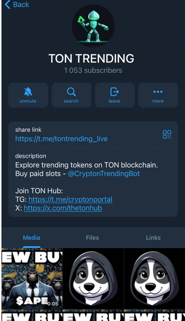 TON Trending screenshot 1
