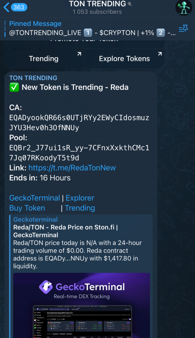 TON Trending screenshot 3