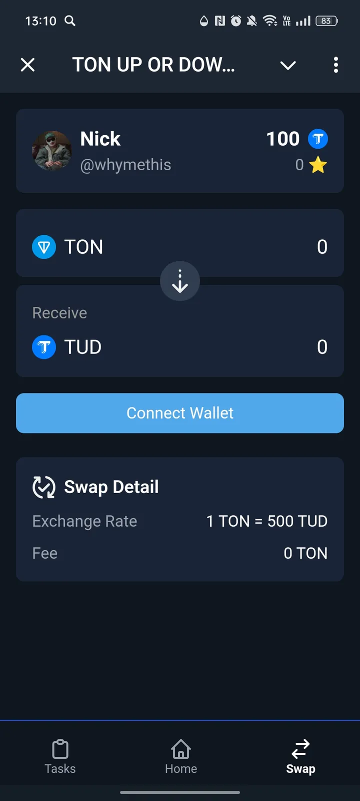 TON UP OR DOWN BOT screenshot 2
